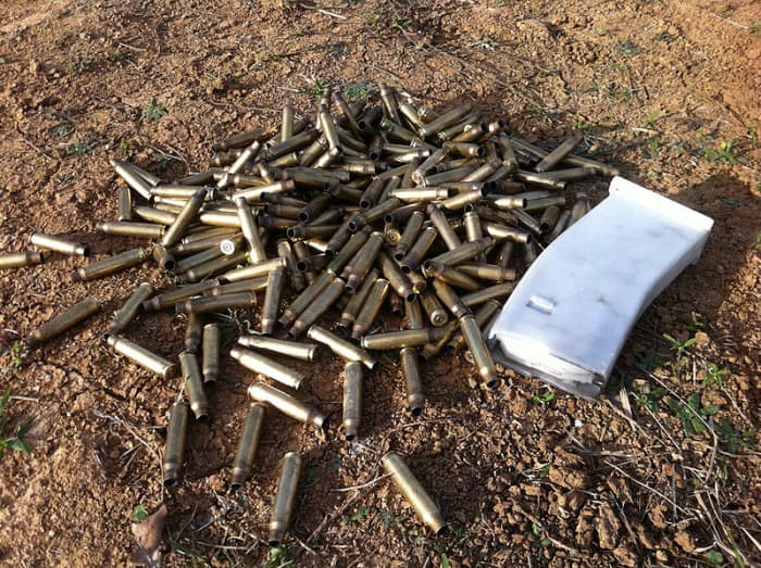 An FBI ballistics expert gave testimony that a bullet casing found near the bodies of the dead agents came from Mr. Peltier’s gun. However, another ballistics test proved the casing was not connected to Leonard Peltier.