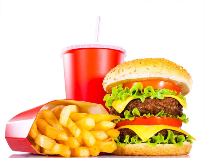 20 minutes after eating a burger and fries, your body begins craving more of the fructose corn syrup present in the meal.