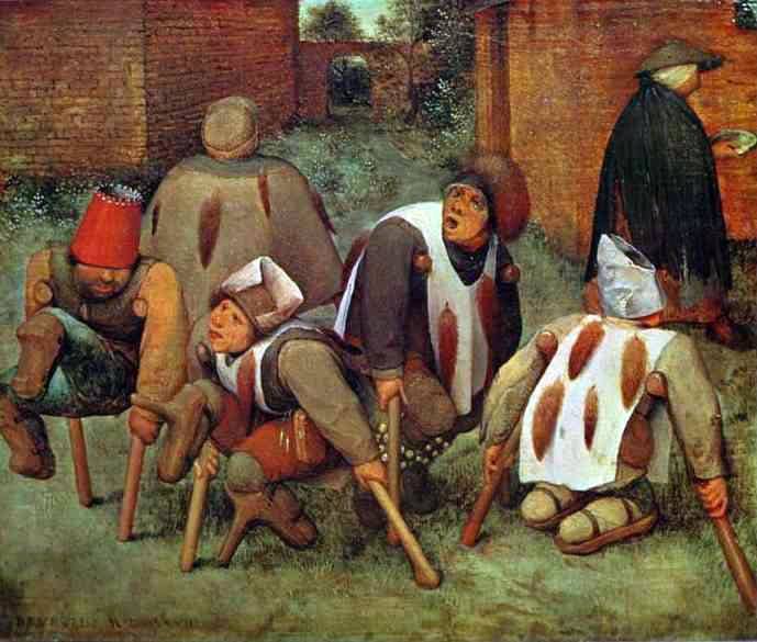 A 16th-century artistic representation of disability