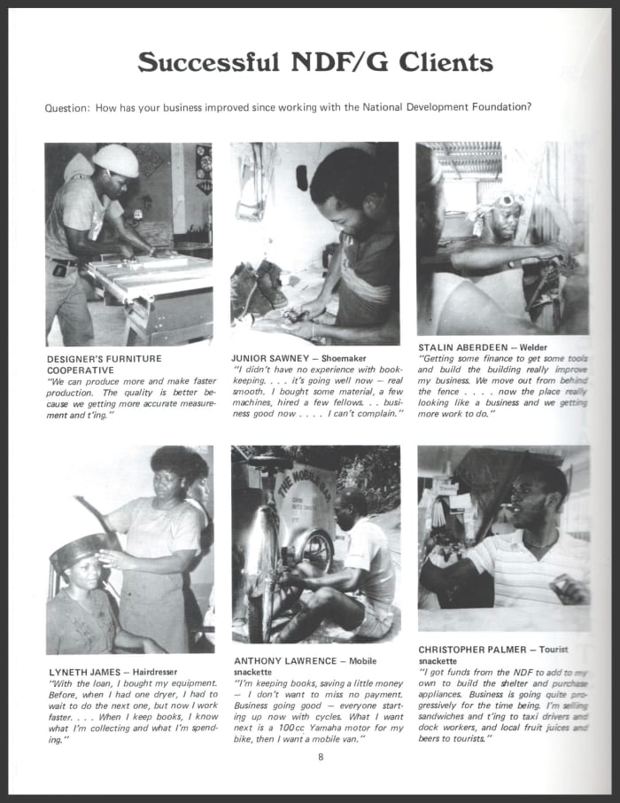 These were a few of our borrowers. The quotes included in the article were taken from this page.