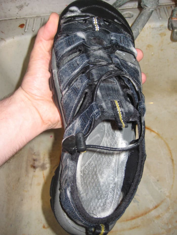 how to wash adidas sandals