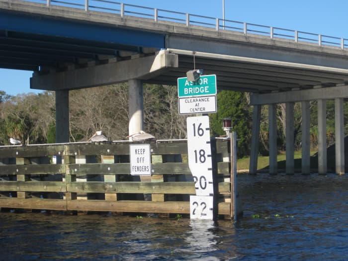 Bridges make excellent flounder habitat. Try fishing the down-current side of the bridge for best results.