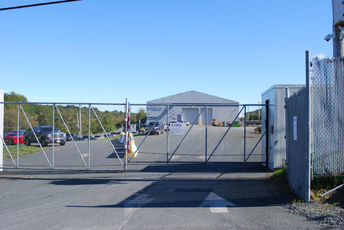 The building that was once the Valley Car Shop, now converted and in use for another industry.