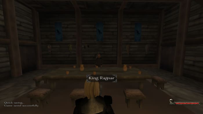 Swear fealty to King Ragnar of the Nords as soon as you can!