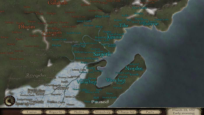 With the sea at their backs, the Nords have a much easier time defending their fiefs.