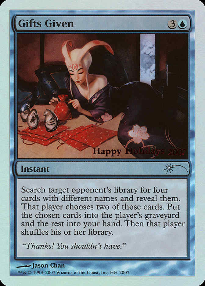Top 10 Holiday Cards in Magic The Gathering HobbyLark