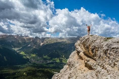 Throw away every bit of your painful memories from the mountain top. It does help you recover from your unpleasant past.