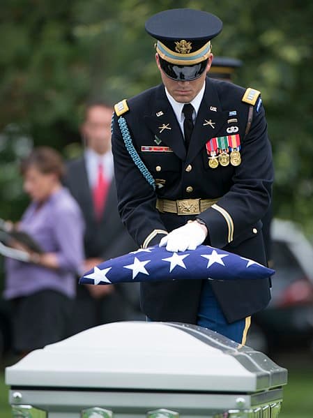 Burial service for soldiers missing from Vietnam War in Section 60 of Arlington National Cemetery--honestly, THE ABOVE is what my friends and I feared about going to Vietnam.