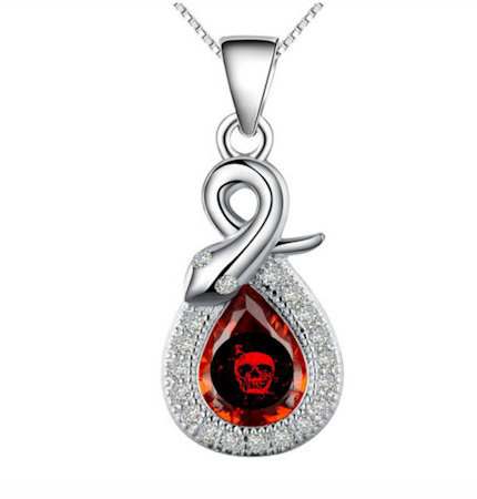 The Blood-Red Ruby performs it's death grip around the neck of the lovely Renee Latimoore! Can she escape?