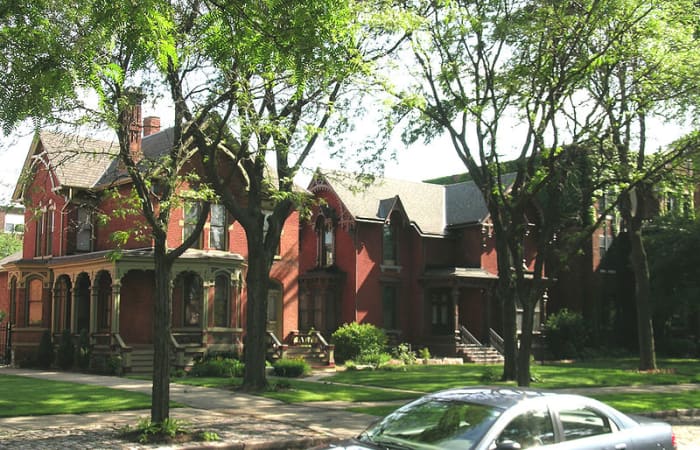 Detroit actually does have some really pretty areas (Picture: The West Canfield Historic District)