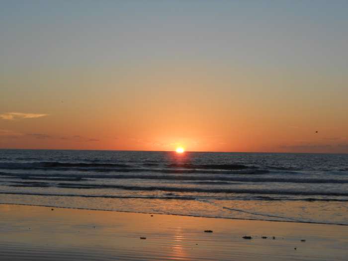 Sunrises and sunsets are miracles to me and I write about them whenever I have the chance to experience one.