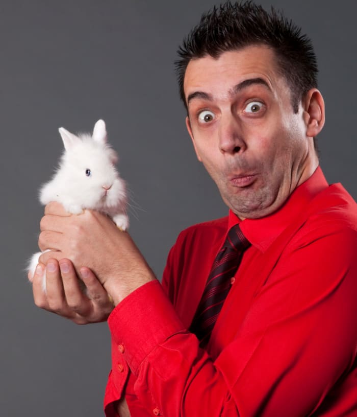 Aww! Isn't the wittle bunny sooo cwute? And soon, you can expect many wittle bunnies if you've planned it right! Won't the in-laws be happy?!?