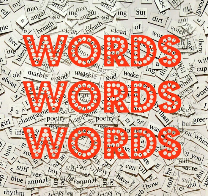 English has a very rich vocabulary.
