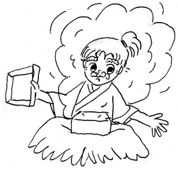 Japanese folktales do not necessarily have a "...happily ever after." They concentrate on teaching real lessons of life rather than 'justice always prevails'.