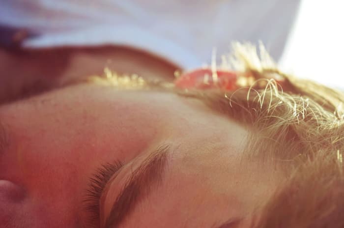 This photo is NOT me either. This guy is doing what I love to do besides eating and drinking coffee: napping.