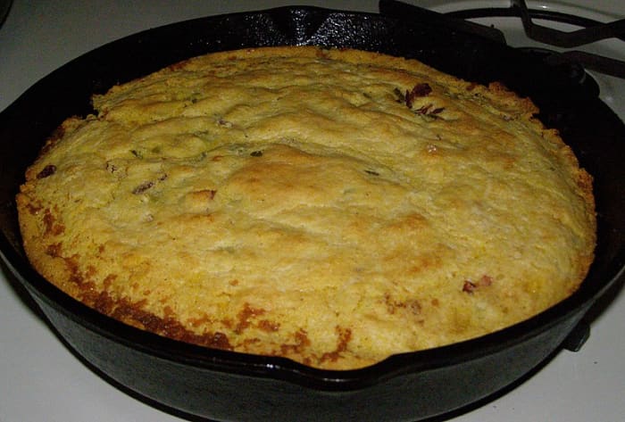 This is REAL cornbread which is a natural fit for Buttermilk. Do not be deceived. Only real cornbread and cornbread will work.