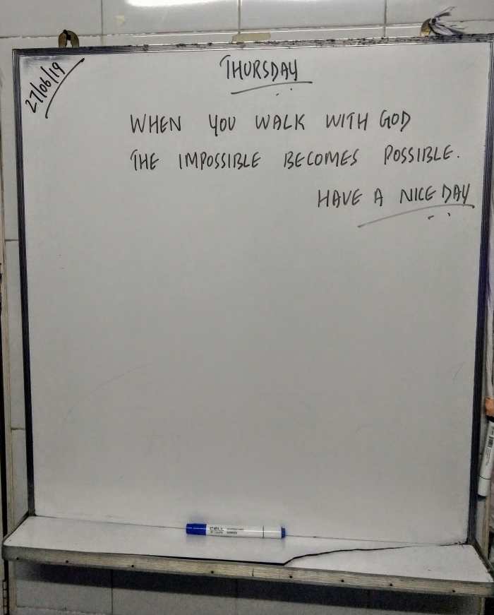 Five Short White Board Quotes that Will Improve Your Life LetterPile