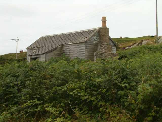 Another rural shack that resembled Simp's house in the woods, but was far from his real home.