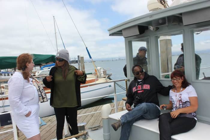By 2014, I had become fat and ugly. This was taken in San Francisco bay with Dr.Karen Lysik, Daron Beasley, and Susan Ruda.