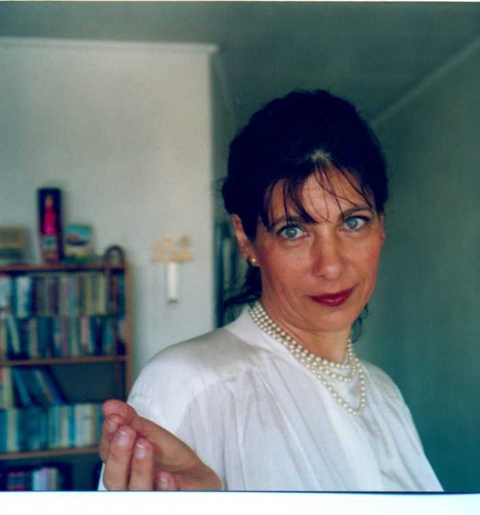 In my early 40s during my Jewish days. I was tremendously stressed.This was taken on the day of my daughter's BatMitsvah.