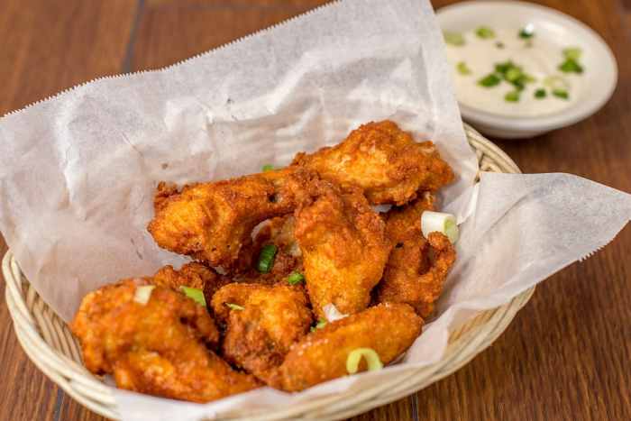 These are Hot wings: the National Food of guys everywhere.