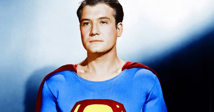 The troubled George Reeves, star of “The Adventures of Superman,” whose alleged suicide remains one of Hollywood’s greatest mysteries.