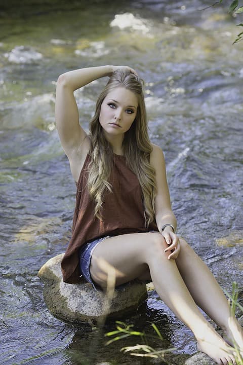 A quiet place near a creek or river is the ideal place to collect your thoughts.