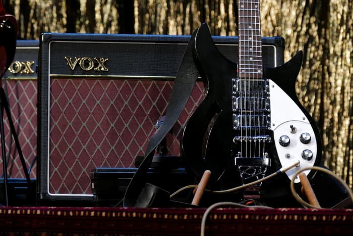 Early 1960s guitar and amplifiers that were popular with "Wendall" was with us.