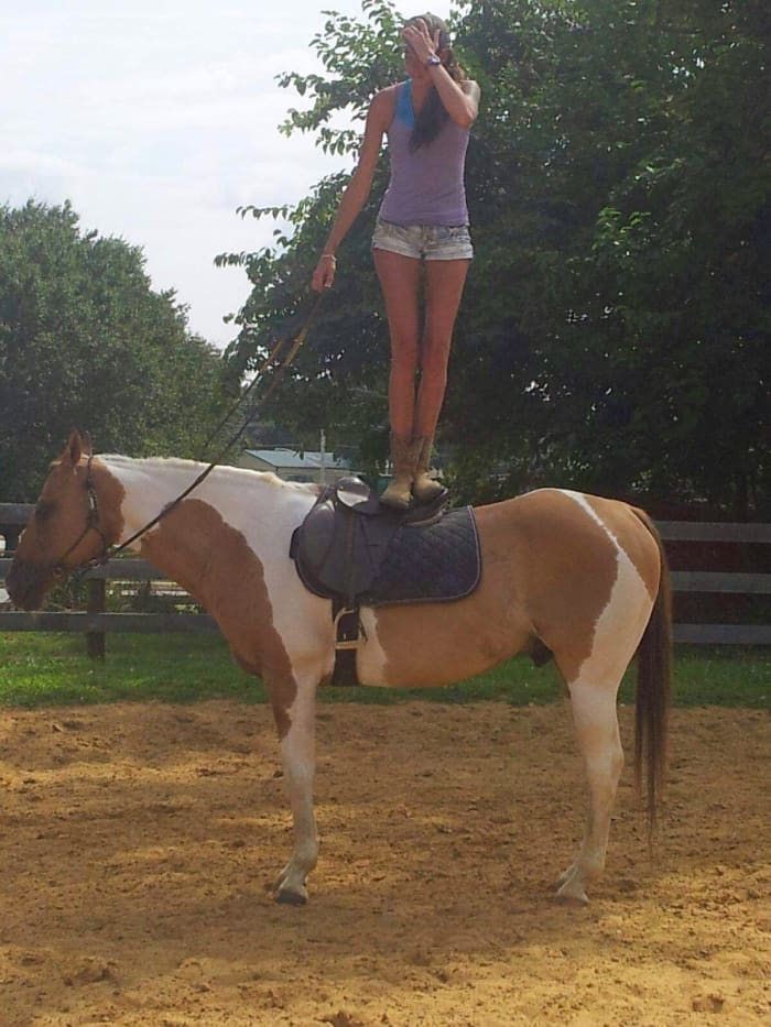 The version of me in this picture cannot imagine that I'd be writing this article and wondering if it will be safe for me to ever get back on a horse again.