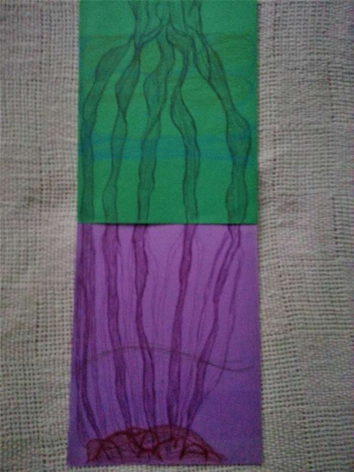 My "Deep Roots" Tree drawing from our 2013 "TutSabbat" January Moon Circle showing my Symbolic "Sacred Eden Tree" roots go all the way to the center of the earth