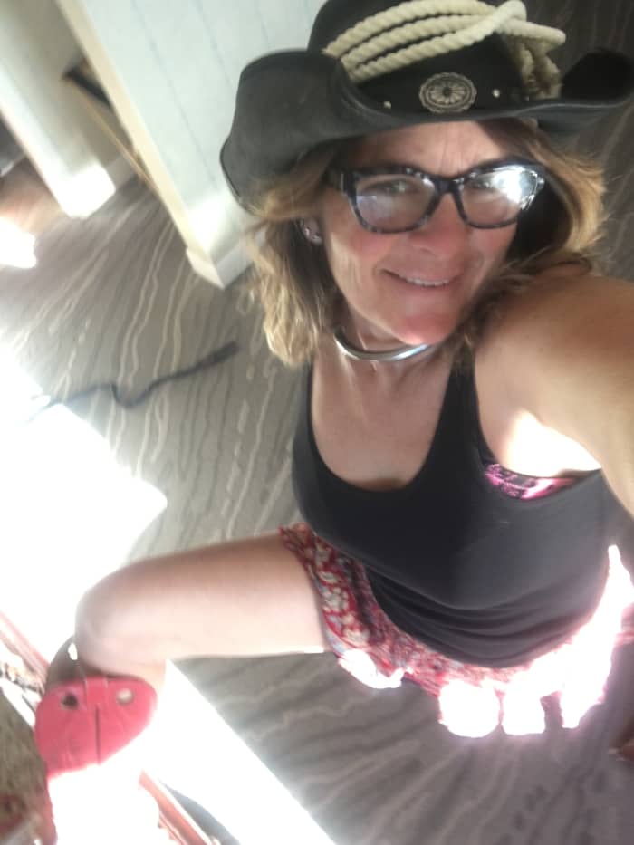 It's never too late to be what you might have been. Even if you're fifty and wear bifocals!