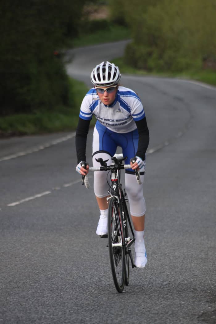 Getting to know your time trial course. Time trial courses aren't always fast drag-strips. Sometimes you have to get out the saddle and pedal.