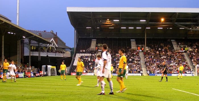New Zealand contests Australia in London's Craven Cottage. This match happened to be the only match New Zealand played in 2005.