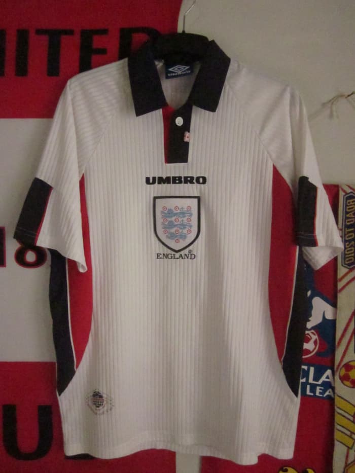 england 98 goalkeeper shirt