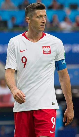 Robert Lewandowski is undoubtedly the greatest Polish footballer of all time. He has been capped 98 times and has scored 55 goals.
