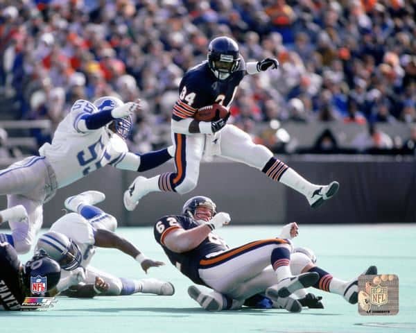 Walter Payton played in an era that averaged nearly 10 more offensive plays than the other three backs mentioned in this article.