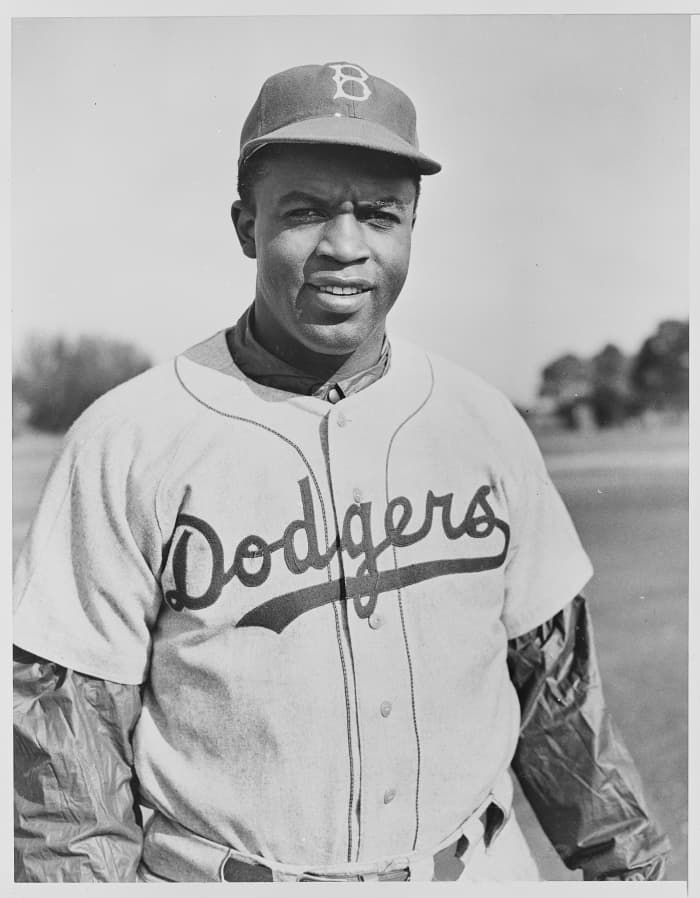 Jackie Robinson is seen in 1950. While he didn't know it at the time, he was becoming one of the most important individuals in the Civil Rights Movement that lasted into the 1960s.