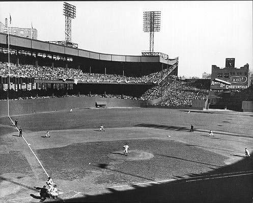 The Polo Grounds, home of the New York Giants, was the scene of many memorable games with Brooklyn.