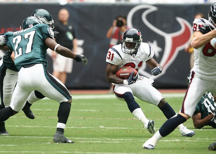 You do want to pick the player of best value here in this round. While wide receiver options span as far as the horizon, the most coveted position on a team can be a running back.