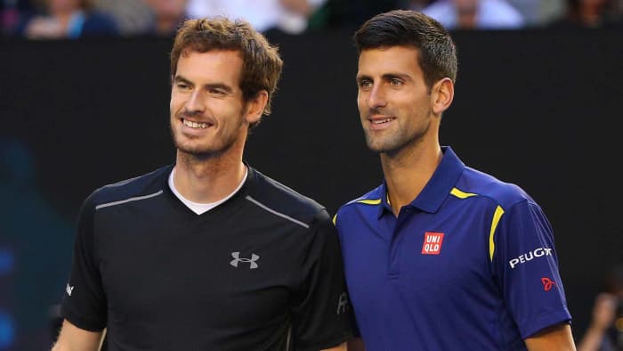 Novak Djokovic and Andy Murray have lead the ATP tour with consistent #1 and #2 rankings throughout 2016.