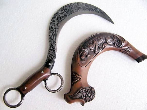 kerambits are part of the training regimen for many styles of silat, and is as synonymous with Silat as the katana is with Japanese martial forms.