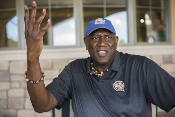 Basketball Hall of Famer, Spencer Haywood, has extraordinarily large hands. He was gifted with an extra knuckle and joint on each finger that allowed him to easily palm the ball and wave it around like a grapefruit.