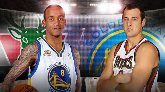 Warriors fans were not happy with fan favorite Monta Ellis being swapped for the oft-injured Andrew Bogut.