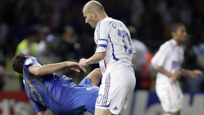 During his final World Cup appearance, Zidane headbutted Materazzi in what is now one of the most memorable moments in football history.