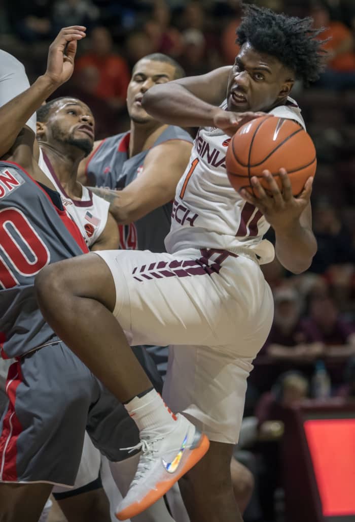Virginia Tech's Isaiah Wilkins could make his picture easier to find than the Virginia's Isaiah Wilkins as a sophomore.