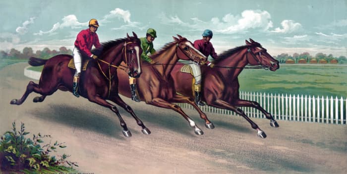 It wasn’t until the invention of the camera that it was discovered horses don’t run like this.