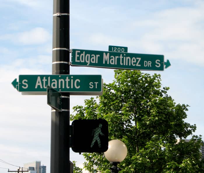The city of Seattle renamed a short street near Safeco Field after former Mariners designated hitter, Edgar Martinez, who was later inducted into the Baseball Hall of Fame.