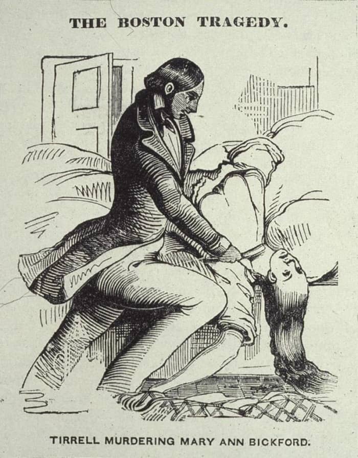 Albert Tirrell murdered his mistress in 1846 in Boston and is one of the first people to successfully use the sleepwalking defence.