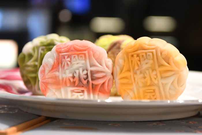 A multi-colored, bite-size twist.