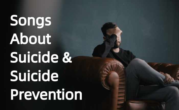 Music is a powerful communication tool. Songs from this Save A Life Playlist aim to prevent suicide and raise awareness about its lasting impact on family, friends, and others.